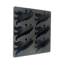 Forma De Gelo De Silicone De Dinossauro Faz 6 Cubos Gigantes Para Decoração De Bolos, Doces, Forma De Gelo De Silicone De Dinossauro Faz 6 Cubos Gigantes Para Decoração De Bolos, Doces,