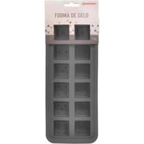 Forma de Gelo de Silicone em Formato de Dado Quadrado