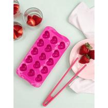 Forma de Gelo de Silicone Forma para Chocolate em Formato de Coração Forma de Gelo de Silicone Forma para Chocolate em Formato de Coração