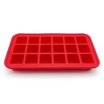 Forma De Gelo De Silicone Para 18 Cubos - Mozcada