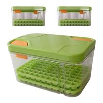 Forma de Gelo Dispenser Kit 2 Recipiente Tampa Pegador Destacador Festa Casa Evento Reuniao Bebida Gelada Freezer Forma de Gelo Dispenser Kit 2 Recipiente Tampa Pegador Destacador Festa Casa Evento Reuniao Bebida Gelada Freezer