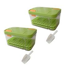 Forma de Gelo Dispenser Kit 2 Uni Pegador Tampa Recipiente Conteiner Destacador Casa Festa Evento Reuniao Bebida Gelada Forma de Gelo Dispenser Kit 2 Uni Pegador Tampa Recipiente Conteiner Destacador Casa Festa Evento Reuniao Bebida Gelada