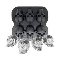 Forma De Gelo Em Forma De Arma De Rosa De Diamante, Bandeja De Gelo Quadrada De Silicone De Grau