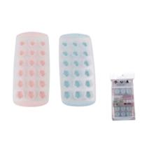 Forma De Gelo Em Plastico Com Fundo De Silicone 24*12cm - FGE-13 Forma De Gelo Em Plastico Com Fundo De Silicone 24*12cm - FGE-13