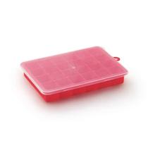 Forma de Gelo em silicone com tampa 24 Cubos - Mimo Style