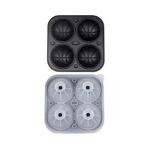 Forma De Gelo Em Silicone Para Bola De Futebol Copa Do Mundo, Bandeja De Gelo Em Formato De Bola