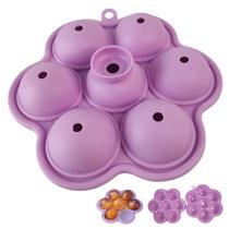 Forma de Gelo Esfera Bandeja de Silicone Drink Cha Gelado Bebida Festa Comemoraçao Evento Molde Formato Bola Resistente Flexivel Forma de Gelo Esfera Bandeja de Silicone Drink Cha Gelado Bebida Festa Comemoraçao Evento Molde Formato Bola Resistente Flexivel