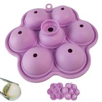 Forma de Gelo Esfera Bandeja Silicone Flexivel Drink Bebida Coquetel Cha Formato de Bola Molde Festa Evento Comemoraçao Forma de Gelo Esfera Bandeja Silicone Flexivel Drink Bebida Coquetel Cha Formato de Bola Molde Festa Evento Comemoraçao