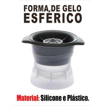 Forma De Gelo Esfera Bola Grande Redonda Bar Whisky Bebidas