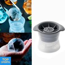 Forma De Gelo Esfera Bola Silicone Grande Redonda Bar Whisky