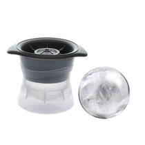 Forma De Gelo Esfera Redonda Grande Bar Whisky Silicone Forma De Gelo Esfera Redonda Grande Bar Whisky Silicone