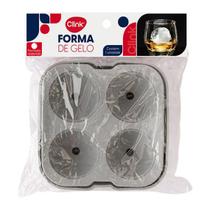 Forma de Gelo Esfera Silicone 4 Cavidades Ice Ball Bebidas Whisky Drinks Bar Cozinha Reutilizável Forma de Gelo Esfera Silicone 4 Cavidades Ice Ball Bebidas Whisky Drinks Bar Cozinha Reutilizável