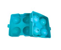 Forma de Gelo Esférica com 4 Cavidades - Silicone Grande