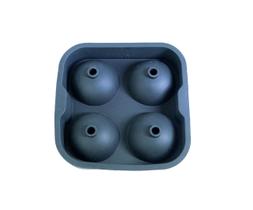 Forma de Gelo Esférica com 4 Cavidades - Silicone Pequeno