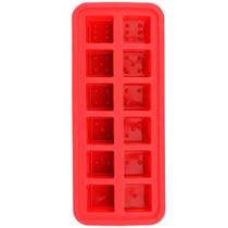 Forma De Gelo Ou Chocolate De Silicone 12 Cavidades