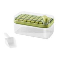 Forma de Gelo p/ 64 Cubos c/ Recipiente - Top Chef