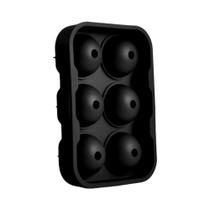 Forma de Gelo para Coquetéis - 6 Grades, Redonda, Quadrada e Bola