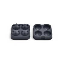 Forma de Gelo para Whisky em Silicone Bar Colletion Kenya Preto