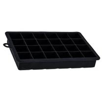 Forma de gelo Pequena de Silicone 24 cavidades Flexível Antiaderente Papinha Chocolate Molde