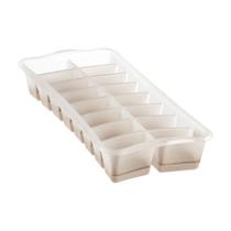 Forma de Gelo Plástica com Fundo em Silicone Flexível, Linha Casar