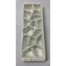 Forma de Gelo Plástico Branco Arthi Forma de Gelo Plástico Branco Arthi