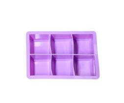 Forma de Gelo Quadrada com 6 Cubos de Silicone