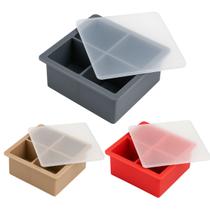 Forma De Gelo Quadrada De Silicone Cubos 4,5cm Drinks Frutas Congeladas Uny Home Forma De Gelo Quadrada De Silicone Cubos 4,5cm Drinks Frutas Congeladas Uny Home