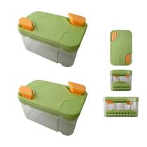 Forma de Gelo Recipiente Kit 2 Dispenser Tampa Pegador Destacador Festa Casa Reuniao Evento Bebida Gelada Freezer Forma de Gelo Recipiente Kit 2 Dispenser Tampa Pegador Destacador Festa Casa Reuniao Evento Bebida Gelada Freezer