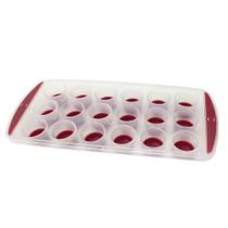 Forma de Gelo Redonda com Fundo de Silicone Vinho -Douba Forma de Gelo Redonda com Fundo de Silicone Vinho -Douba