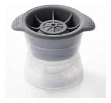 Forma de Gelo Redonda com Tampa Molde de Gelo Esfera Azul para Drinks Whisky Suco Refrigerante Fácil Desenformar Forma de Gelo Redonda com Tampa Molde de Gelo Esfera Azul para Drinks Whisky Suco Refrigerante Fácil Desenformar