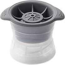 Forma de Gelo Redonda para Drinks Esfera Grande de Gelo para Whisky Gin Vodka Coquetéis e Sucos Ideal para Bar Forma de Gelo Redonda para Drinks Esfera Grande de Gelo para Whisky Gin Vodka Coquetéis e Sucos Ideal para Bar