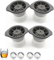 Forma de Gelo Redonda para Drinks Esfera Grande de Gelo para Whisky Gin Vodka e Coquetéis Ideal para Bar