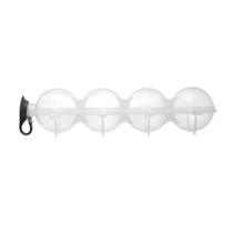 Forma De Gelo Redondo Ball 4 Espaços Plástico 250ml E Tampa Forma De Gelo Redondo Ball 4 Espaços Plástico 250ml E Tampa
