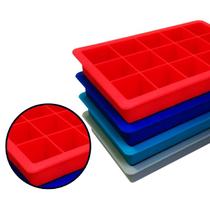Forma De Gelo Retangular 15 Cubos 30ml Flexível Formato Facilidade Encher Cozinha Cavidades Formar Freezer Fácil Tirar - UnyHome