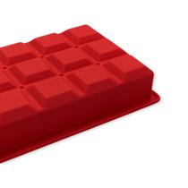 Forma de Gelo Retangular de Silicone para 15 cubos 30ml Forma de Gelo Retangular de Silicone para 15 cubos 30ml