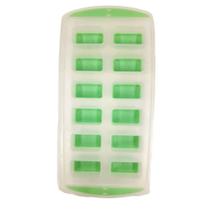 Forma De Gelo Retangular Fundo Silicone - Verde -Quanhe Forma De Gelo Retangular Fundo Silicone - Verde - Quanhe