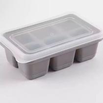 Forma De Gelo Retangular Mini de Plástico Cubos Com Tampa Forma De Gelo Retangular Mini de Plástico Cubos Com Tampa