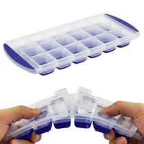 Forma de Gelo Silicone 480ml 18 cubos Prática grande