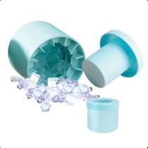 Forma De Gelo Silicone Cubo Flexível Circular Redonda Drink - X-Matte
