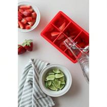 Forma de Gelo Silicone Grande 6 Cubos Forminha Flexível Drinks Whisky Chocolate Gelatina - NoBrand