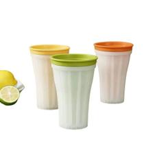 Forma de Gelo Smoothie Copo com Tampa em Silicone de Grau Alimentício e Plástico Branco Top Rio Forma de Gelo Smoothie Copo com Tampa em Silicone de Grau Alimentício e Plástico Branco Top Rio