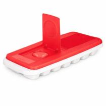 Forma de Gelo Tupperware 14 Cubos Vermelha com Tampa Forma de Gelo Tupperware 14 Cubos Vermelha com Tampa