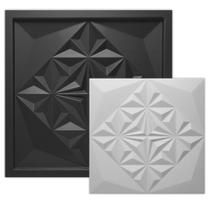 Forma De Gesso 3D em POL - 0252 40x40cm - Decorativas