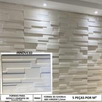 Forma de Gesso 3d Squad 52x39cm Abs 2mm Molde Para Gesso/cimento 3d IN664