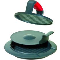 Forma de Hamburguer Goumet Com Alça Prensa e Modela