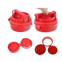 Forma de Modelar Hambúrguer Recheado Prática, Rápida e Fácil de Usar