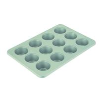 Forma de muffin KitchenAid de 12 xícaras de aço aluminizado antiaderente