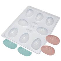 Forma de ovo ondulado 25 gramas com 8 cavidades