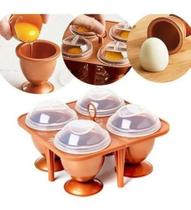 Forma De Ovos Copper Eggs Xl 4 Copos Metal Make Cozinha - GRUPO SHOPMIX