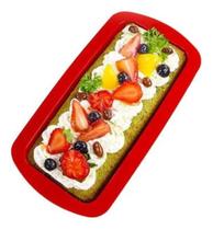 Forma de pão retangular silicone mimo